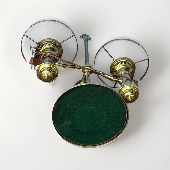 Vintage Brass Double Candle Holder - Picture 3 of 3